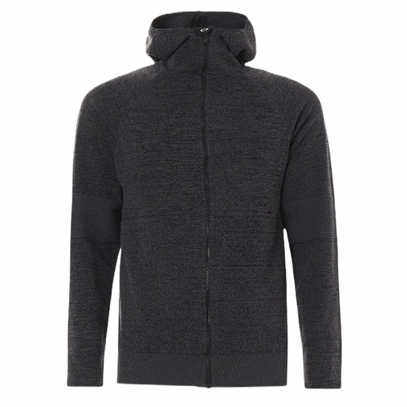 Oakley Radskin Shell Quick Dry Hooded Jacket, Gray, Large - Picture 5 of 15